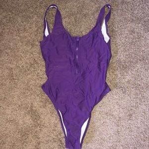 One piece bathing suit